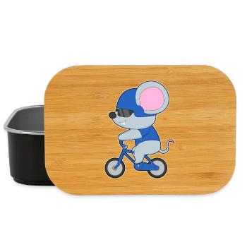 Vélo souris - Boîte à goûter - noir - Devant