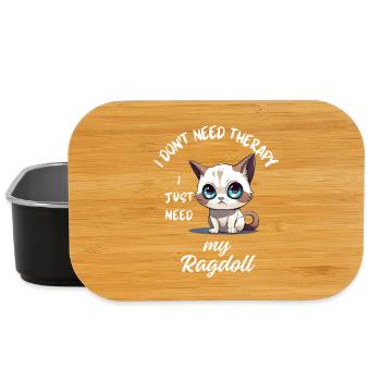 Ragdoll-Katzentherapie - Lunch Box - Schwarz - Vorne