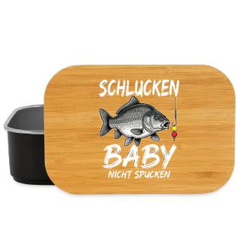 Schlucken Baby Nicht Spucken - Lunch Box - Schwarz - Vorne