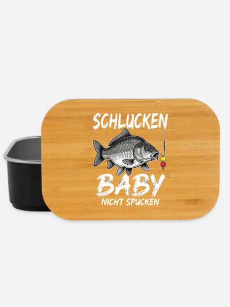 Schlucken Baby Nicht Spucken - Lunch Box - Schwarz