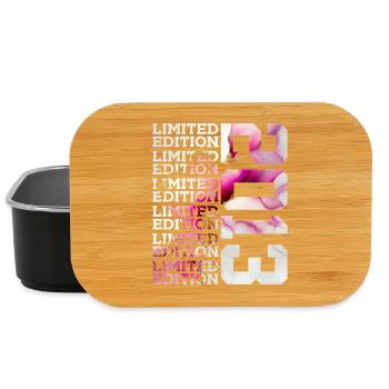 LIMITED EDITION 2013 - 13 YEARS - 13TH BIRTHDAY - Lunch Box - black - Front