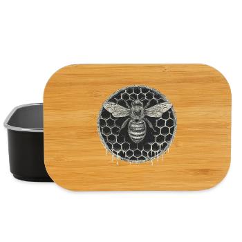 Accessoires pour apiculteur de colonie d’abeilles : Drôles - Boîte à goûter - noir - Devant