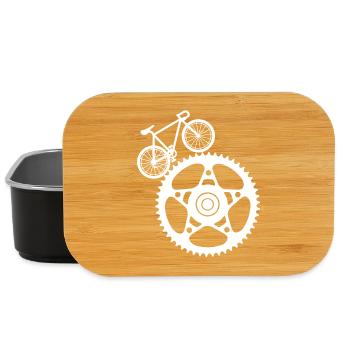 Art du matériel et du vélo - Boîte à goûter - noir - Devant