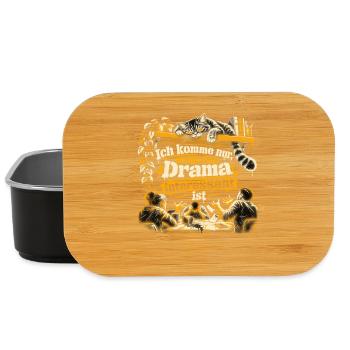 Ich komme nur, wenn das Drama interessant ist - Lunch Box - Schwarz - Vorne