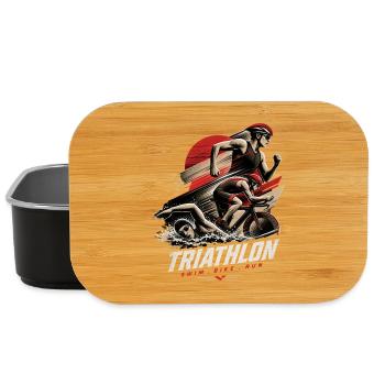Triathlon - Lunch Box - Schwarz - Vorne