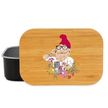 Garden Hipster - Lunch Box - black - Front