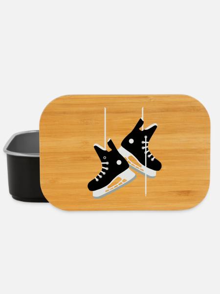 Patins de hockey sur glace - Boîte à goûter - noir