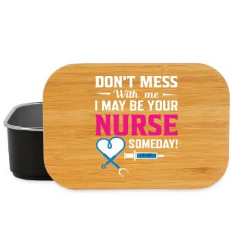 Nurse - Lunch Box - black - Front