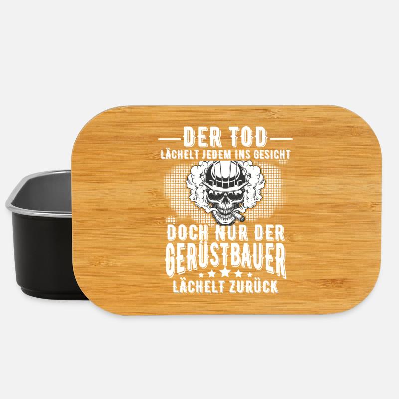 Gerüstbauer - Lunch Box - Schwarz