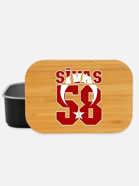 Sivas 51 Türkei - Lunch Box - Schwarz