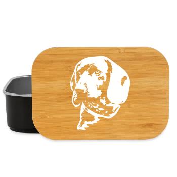 Bavarian Mountain Sweat Dog Head "Black Edition" - Lunch Box - black - Front
