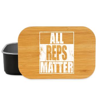 All Reps Matter Calisthenics - Lunch Box - black - Front