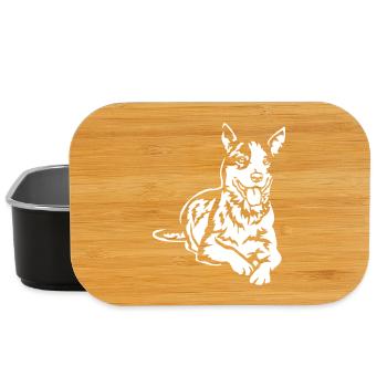 Australian Cattle Dog "Black Edition" - Lunch Box - black - Front