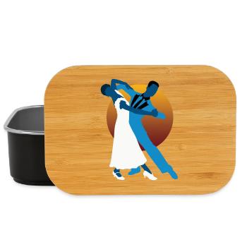 Waltz dancers - Lunch Box - black - Front