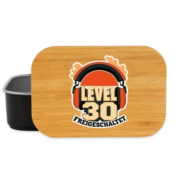 Alter 30 Frei Geschaltet Hörstück - Lunch Box - Schwarz - Vorne