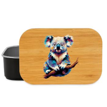 Koala - Lunch Box - black - Front