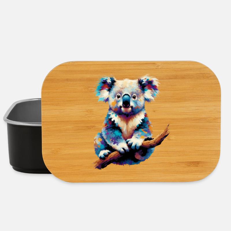 Koala - Boîte à goûter - noir