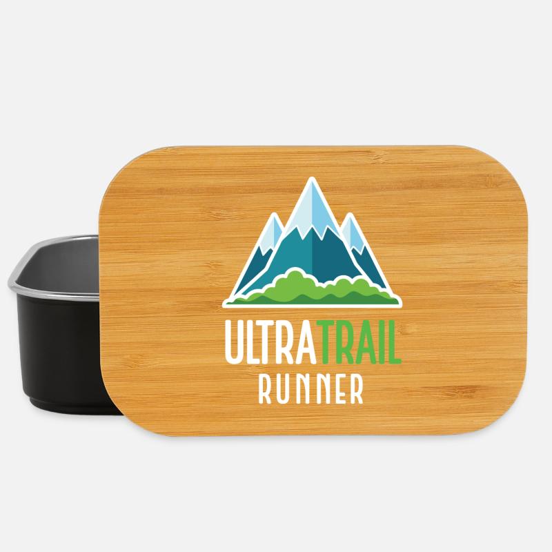 Coureur d’ultra-trail - Boîte à goûter - noir