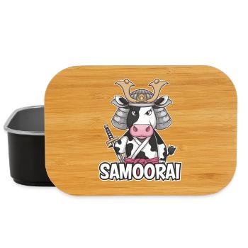 Samoorai: Die Kriegerkuh - Lunch Box - Schwarz - Vorne
