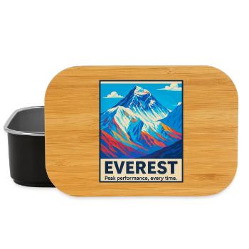 Everest – Peak Performance - Lunch Box - Schwarz - Vorne