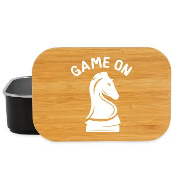 jeu sur Chess Knight - Joueurs et clubs d’échecs - Boîte à goûter - noir - Devant