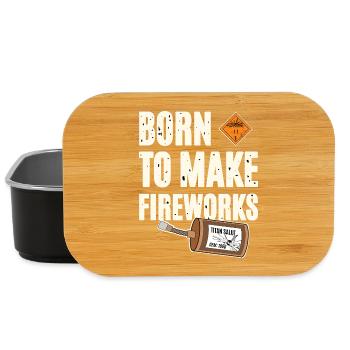 Born To Make Fireworks - Lunch Box - Schwarz - Vorne