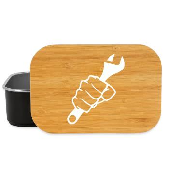 Fists and Screwdriver Force - Lunch Box - black - Front