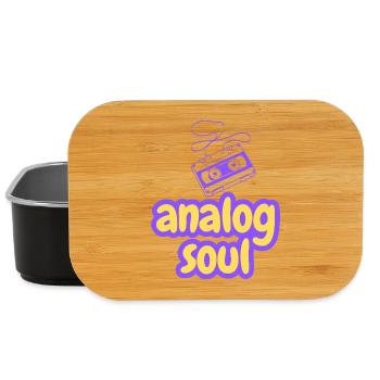 Analog Soul Kassette Retro - Lunch Box - Schwarz - Vorne