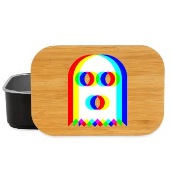 👻 RGB-Geist - Lunch Box - Schwarz - Vorne