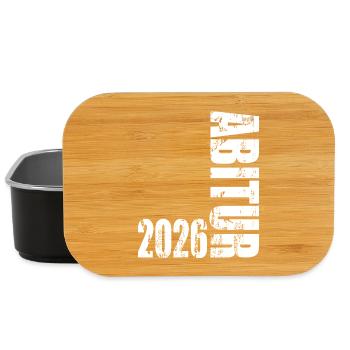 Abitur 2026 - Lunch Box - Schwarz - Vorne
