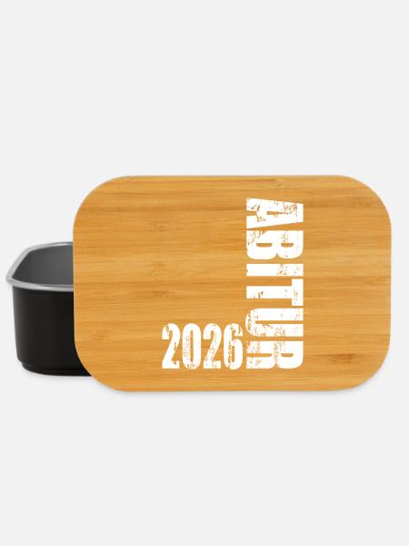 Abitur 2026 - Boîte à goûter - noir
