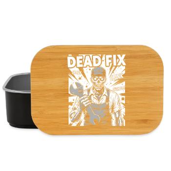 Dead Fix Skelettwerkstatt - Lunch Box - Schwarz - Vorne