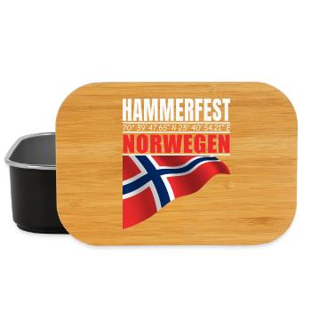 Hammerfest - Lunch Box - black - Front