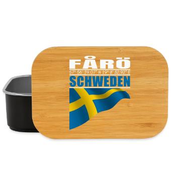 Faro - Lunch Box - black - Front