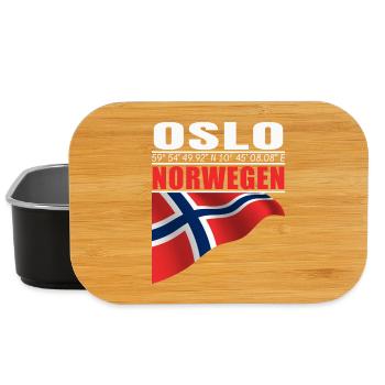 Oslo - Lunch Box - black - Front