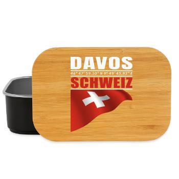 Davos - Boîte à goûter - noir - Devant