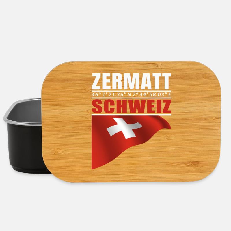 Zermatt - Lunch Box - Schwarz