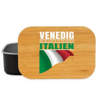 Venice - Lunch Box - black - Front