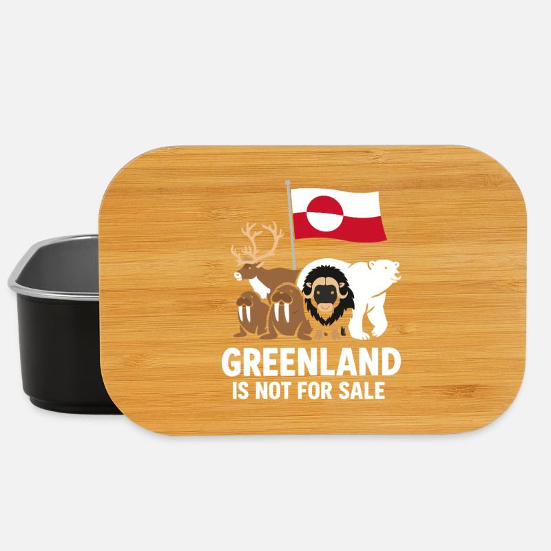 Greenland Pas À Vendre - Boîte à goûter - noir