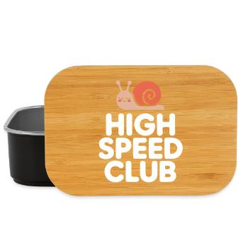 High Speed Schnecke - Lunch Box - Schwarz - Vorne