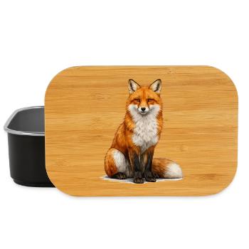 Fox - Lunch Box - black - Front