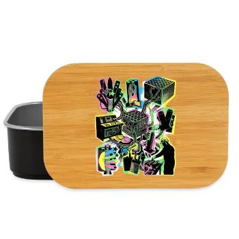 Pyrotechnician Pyro - Lunch Box - black - Front