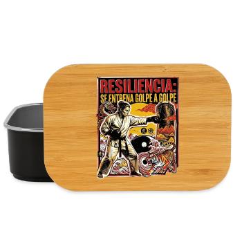 Resiliencia Boxing - Lunch Box - Schwarz - Vorne