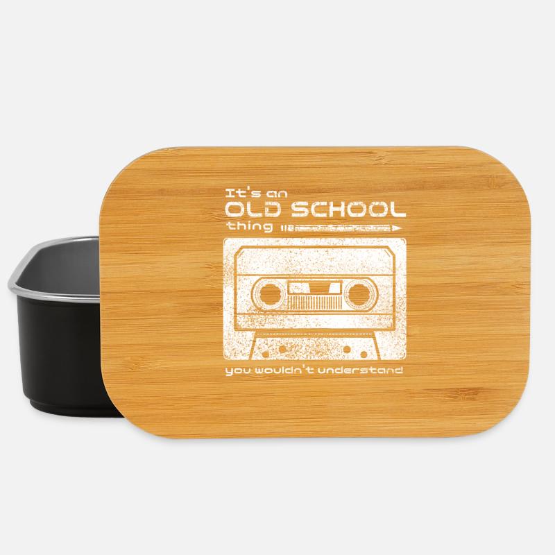 Old School Tape Trick - Lunch Box - Schwarz