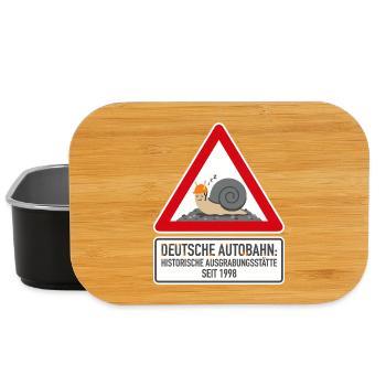 Historische Ausgrabungsstätte seit 1998 - Lunch Box - Schwarz - Vorne
