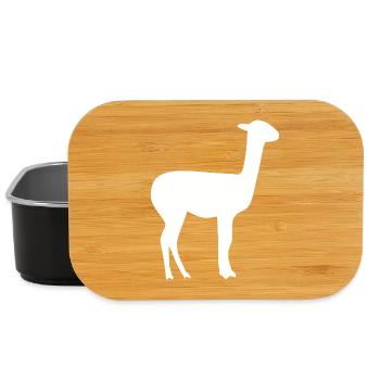 lama - Lunch Box - black - Front