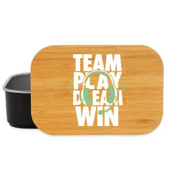 Team Play Dream Win Gaming Headset - Lunch Box - black - Front