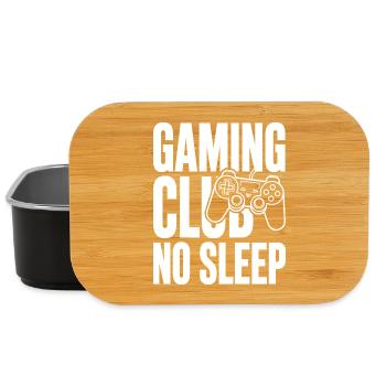 Manette Gaming Club Sans Sommeil - Boîte à goûter - noir - Devant