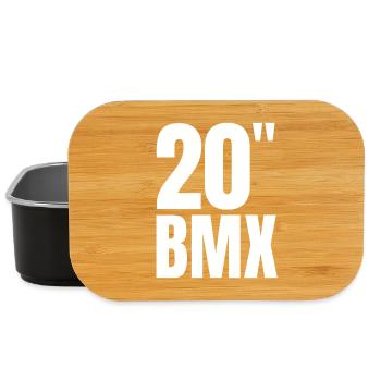 20" BMX Shirt for Riders & Freestyle Fans - Lunch Box - black - Front