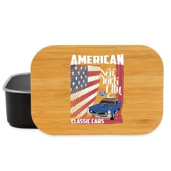 American Classic Cars - Lunch Box - black - Front